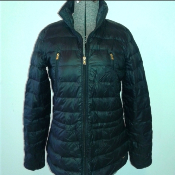 RALPH LAUREN polo Puffer Down Jacket Womens Size M Full Zip coat parka - Picture 3 of 6